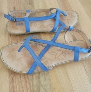 Born Blue Strappy Sandal
